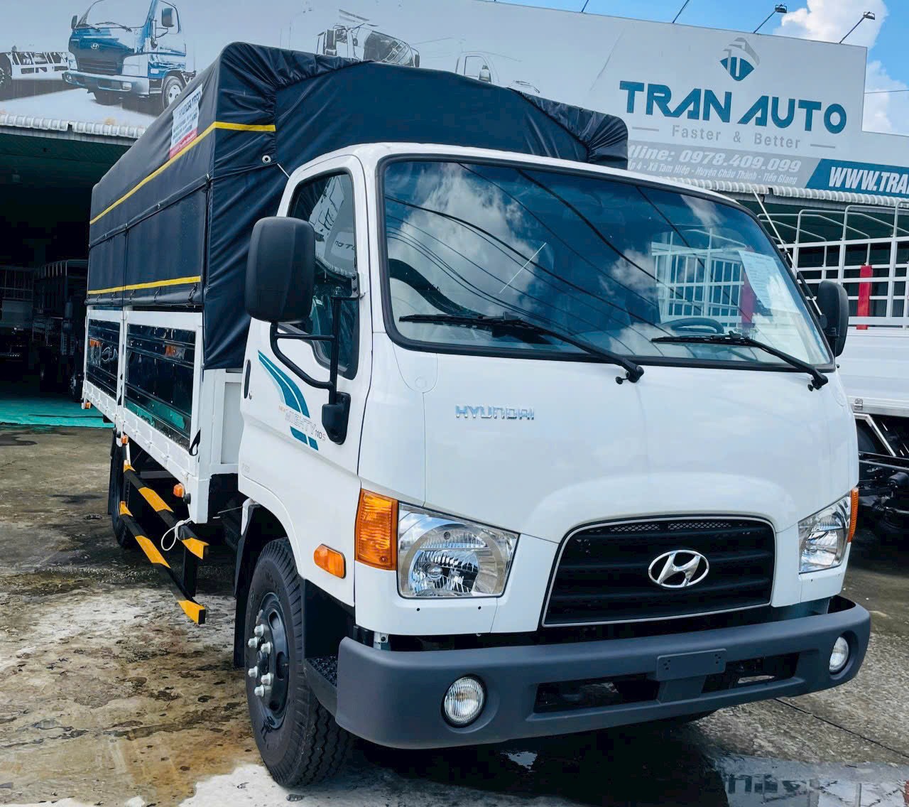 Khám phá sức mạnh của Hyundai New Mighty 110 Series - Giải pháp vận chuyển hàng hoá mạnh mẽ và hiệu quả!