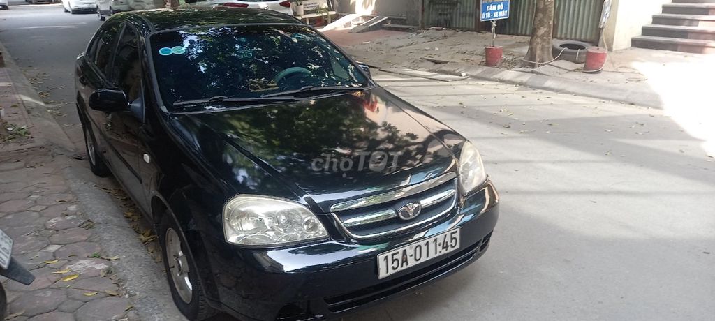 Bán xe Lacetti EX 2009, số sàn, màu đen