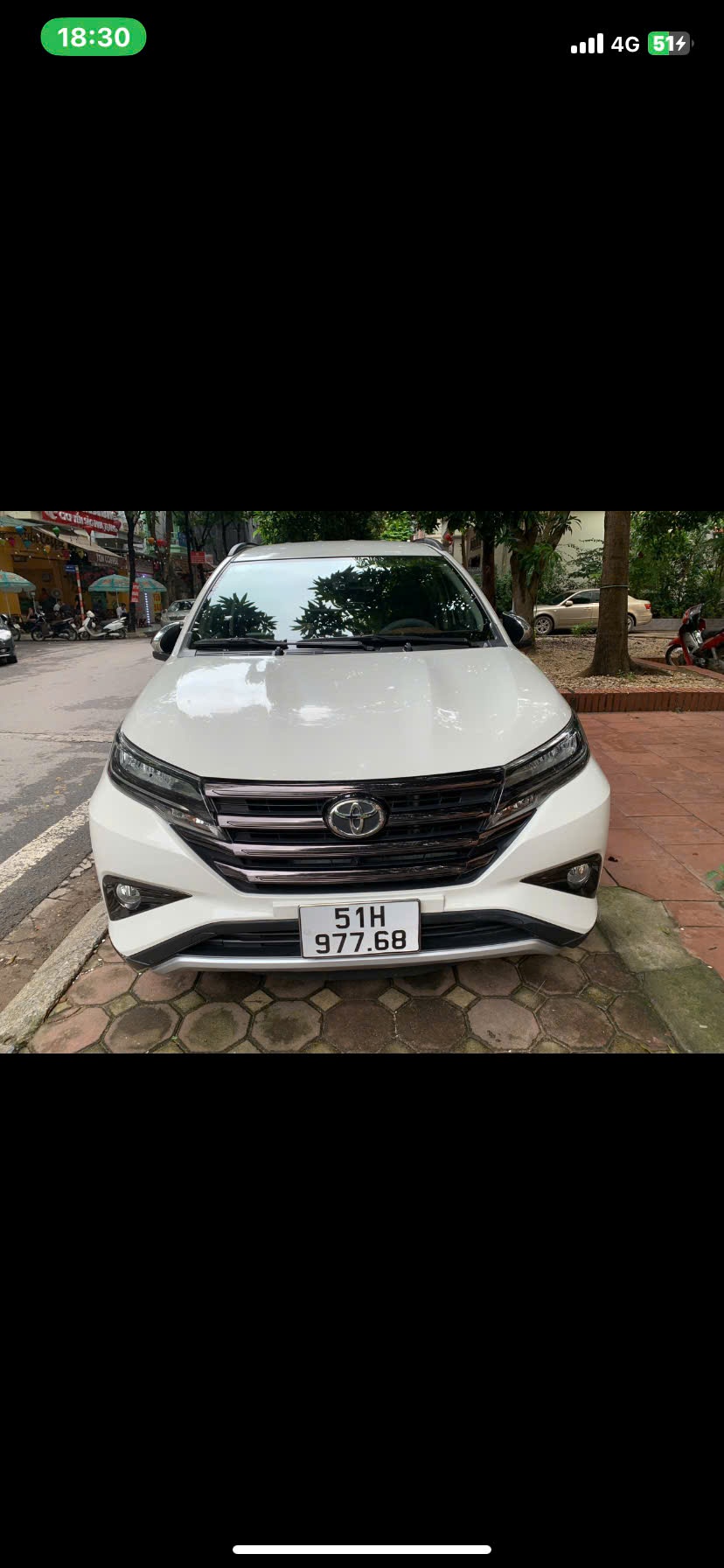 Xe ô tô Toyota Rush 2021. Biển số 51H-977.68.