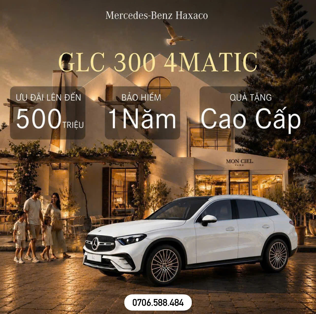 ► DUY NHẤT 01 SUẤT ƯU ĐÃI MERCEDES GLC 300 4MATIC 2025 – TIẾT KIỆM ĐẾN 500 TRIỆU!