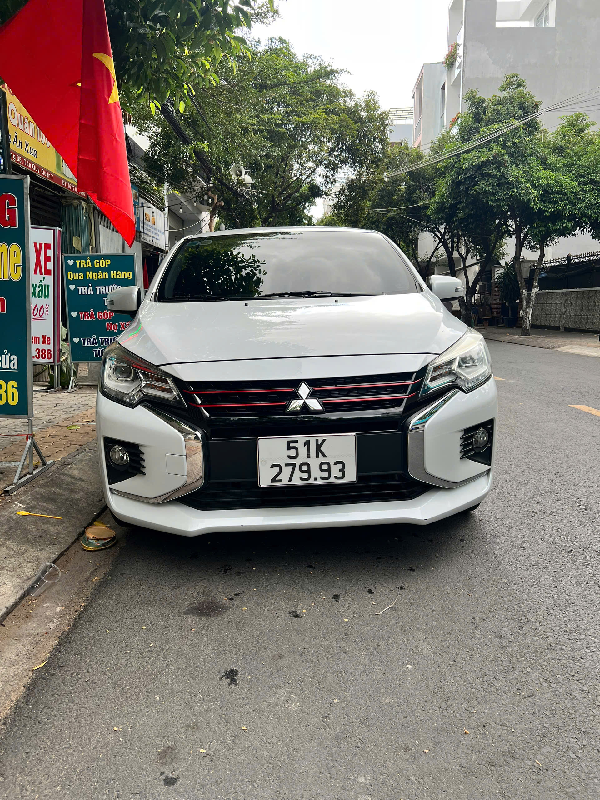 Mitsubishi Attrage: STĐ mới chạy 7.000km siêu lướt 4 võ theo xe