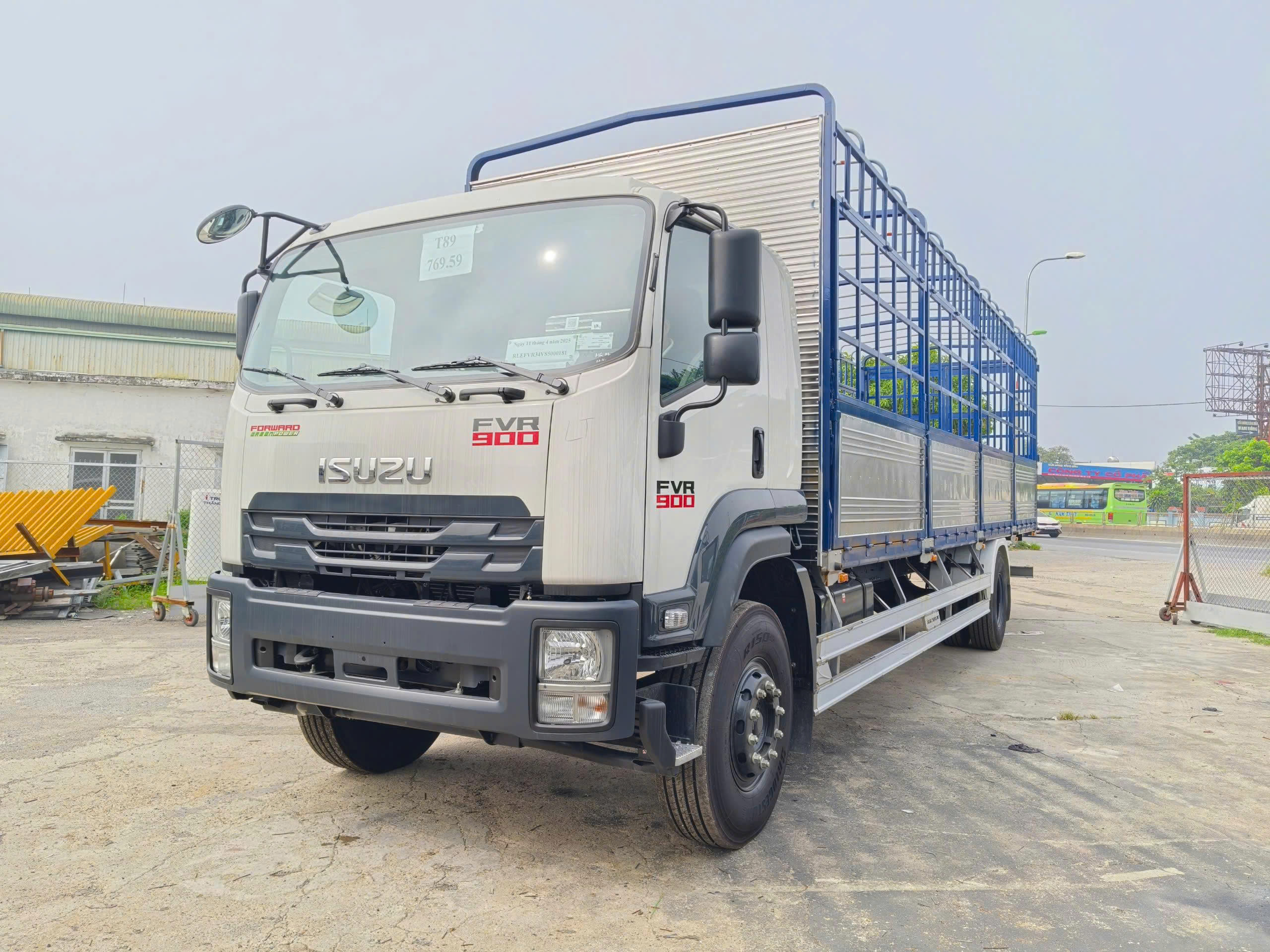 ►  HÀNG HIẾM – ISUZU FVR 900 MUI BẠT 2025 EURO 5