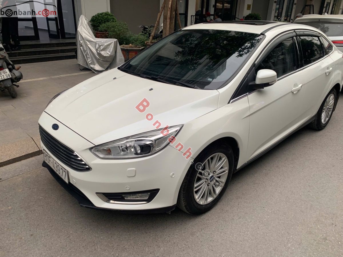 Bán Ford Focus 1.5 Ecoboost Titanium, Sx 2018, Màu Trắng, ODO 134.000Km.